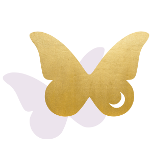 Gold Butterfly logo