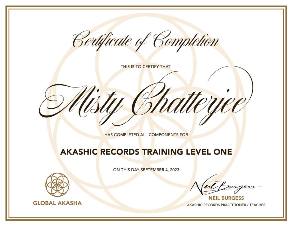 Akashic Records Reader Certificate