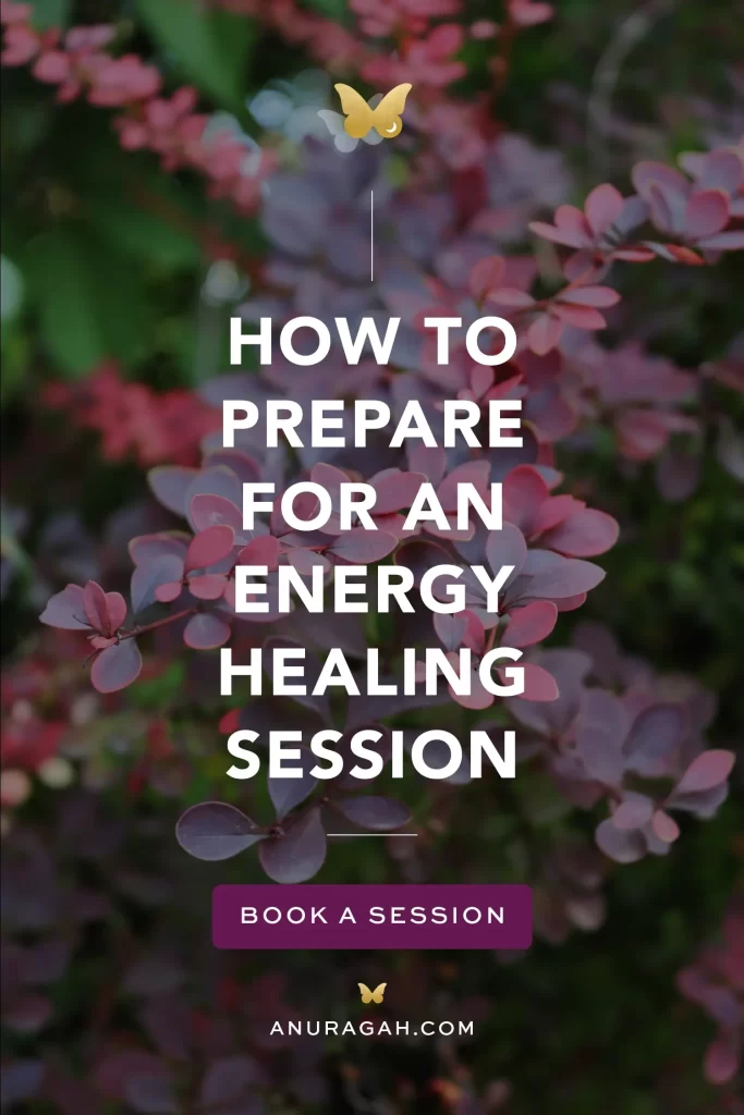 How to prepare for an energy healing session