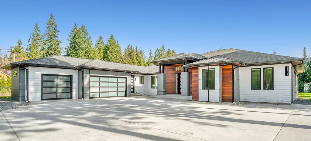 Home with front door