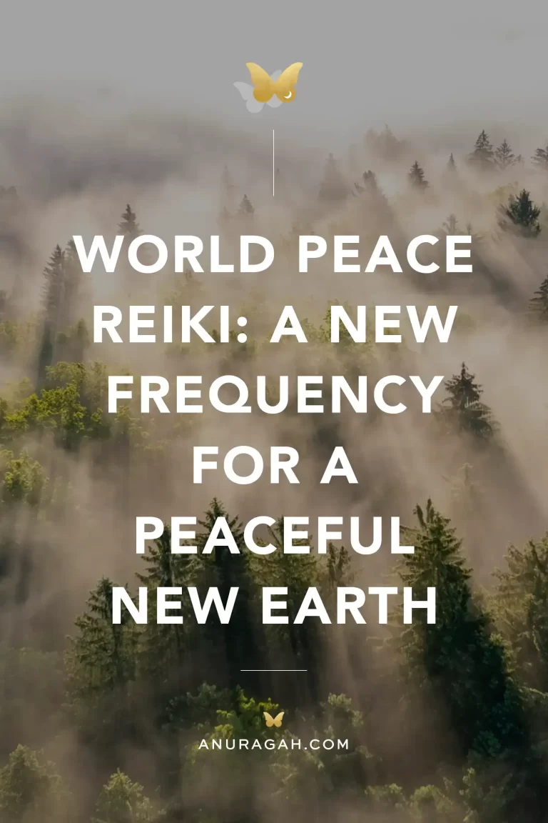 World Peace Reiki pin cover